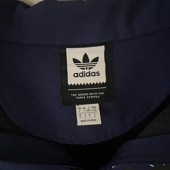 Adidas x Hélas Lucas Puig Skateboarding Track Jacket Men's Size Large Blue RARE - Picture 11 of 13